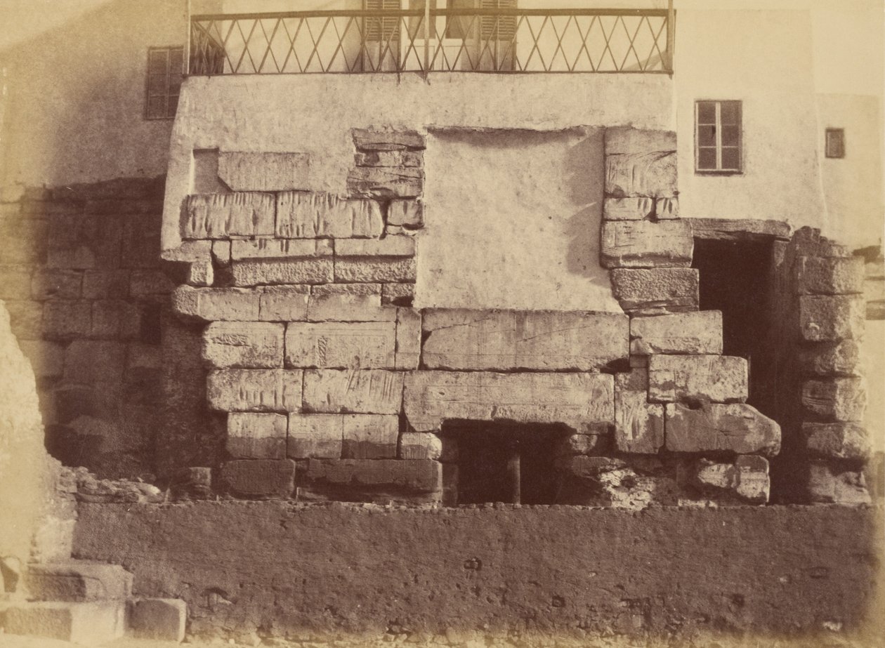 [Maison de France, Luxor]. door Théodule Devéria