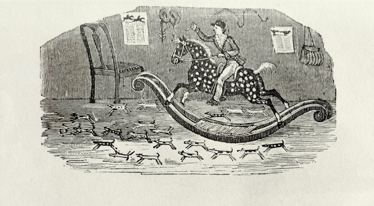 Een jonge heer sportman door Thomas Bewick