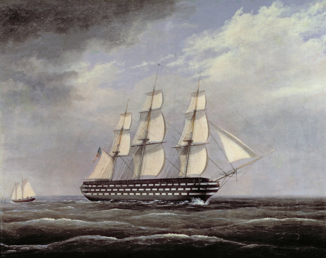 U.S.S. Pennsylvania door Thomas Birch