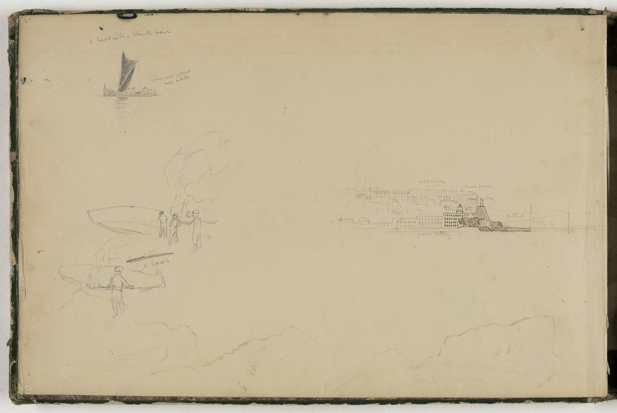 Panorama van de Baai van Napels door Thomas Cole