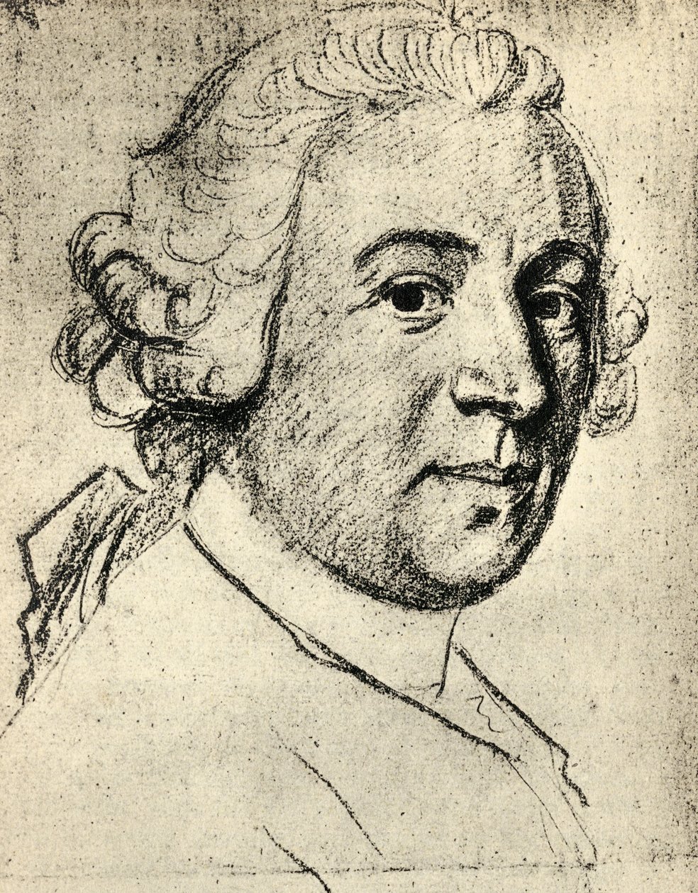 David Garrick door Thomas Gainsborough