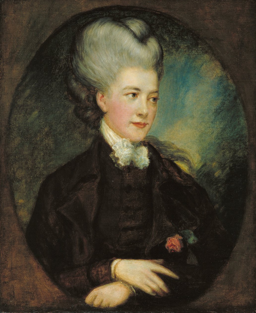 Lady Georgiana Poyntz, Gravin Spencer door Thomas Gainsborough