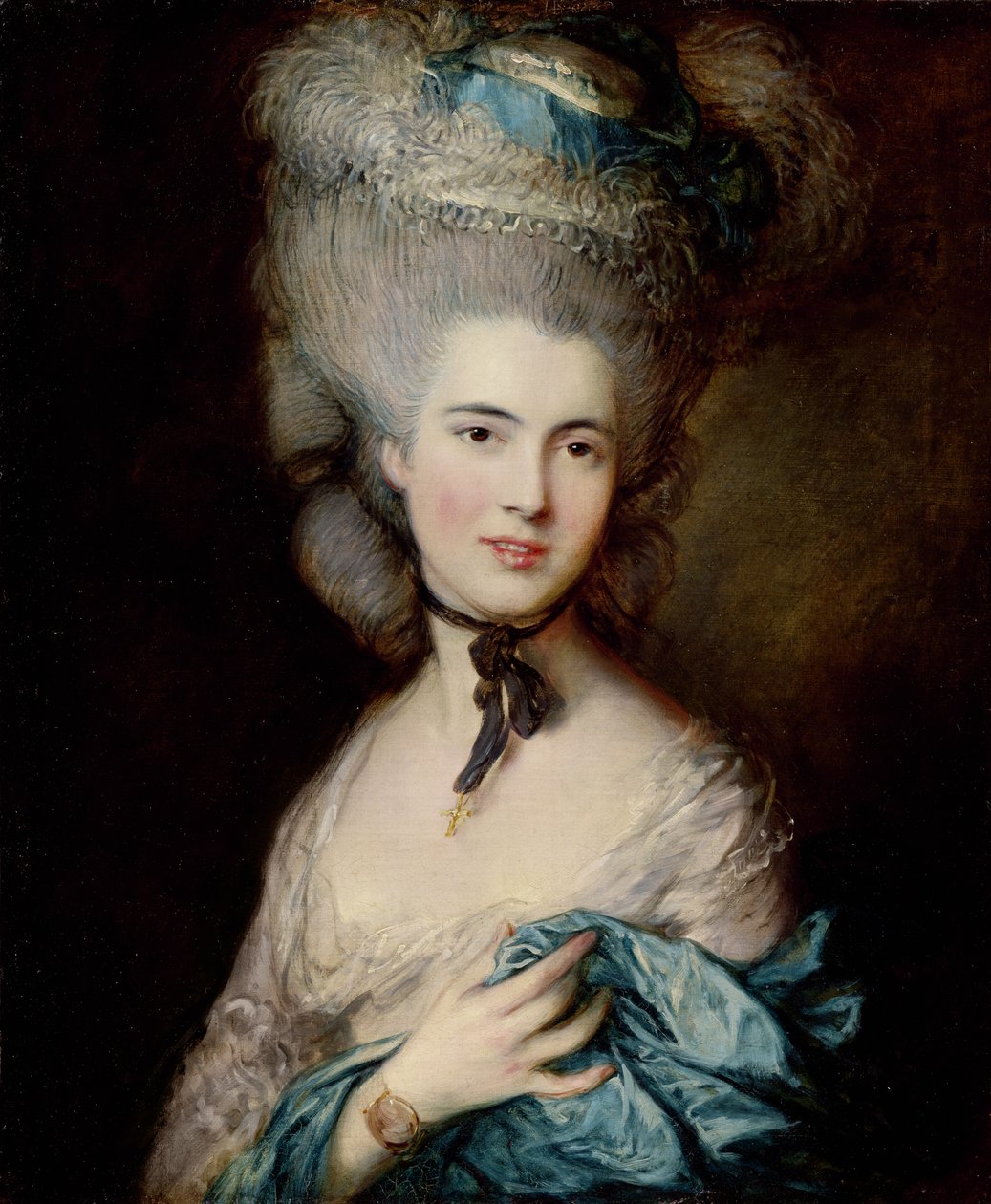 Portret van de Hertogin van Beaufort door Thomas Gainsborough