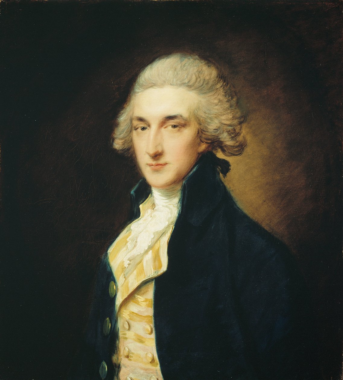 Sir John Edward Swinburne, 1785 door Thomas Gainsborough