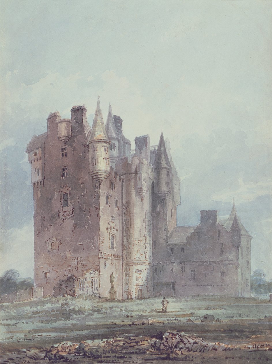 Glamis Kasteel door Thomas Girtin