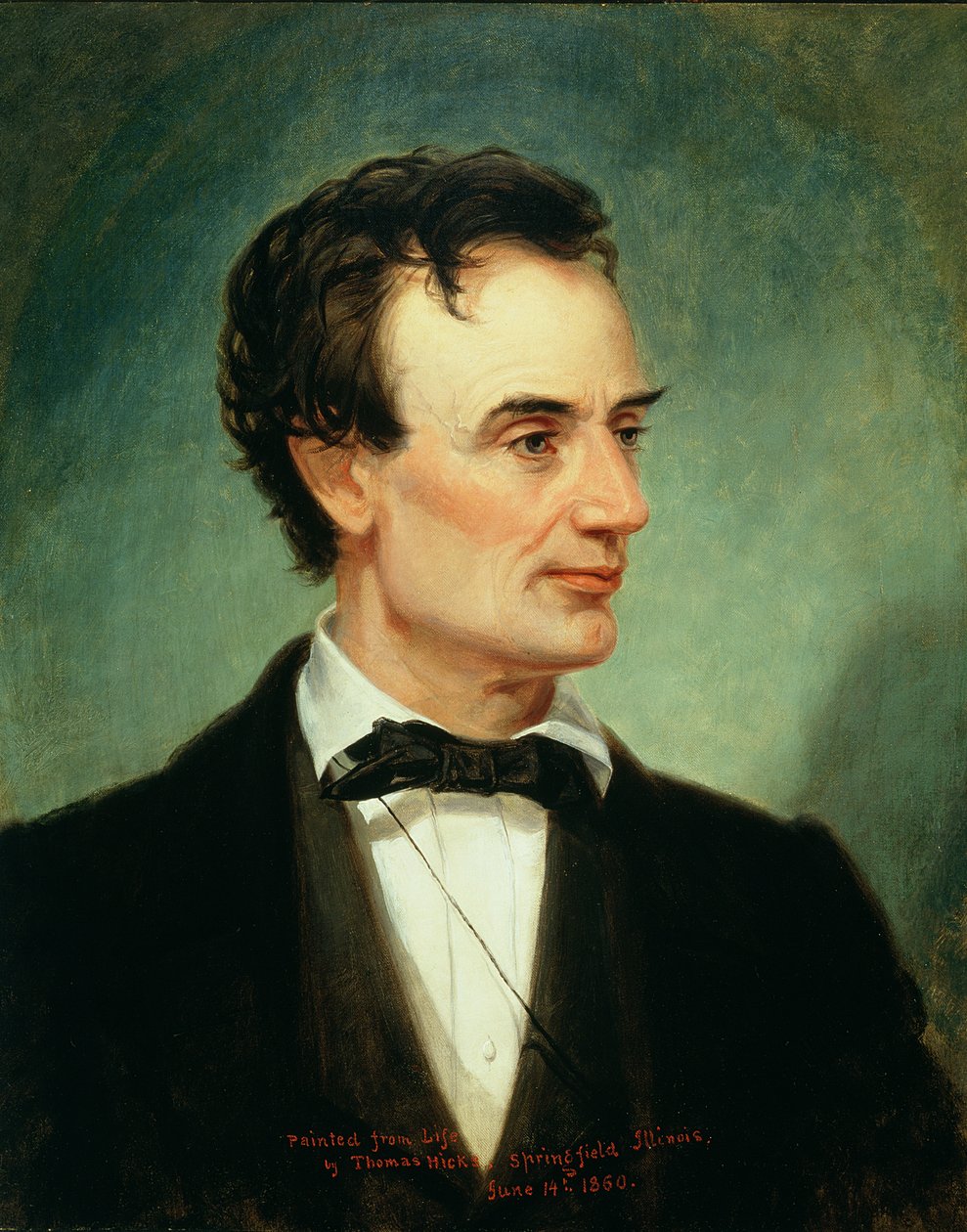 Abraham Lincoln, 1860 door Thomas Hicks