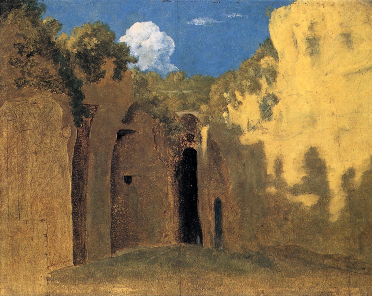 De Grot van Posillipo, 1782 door Thomas Jones