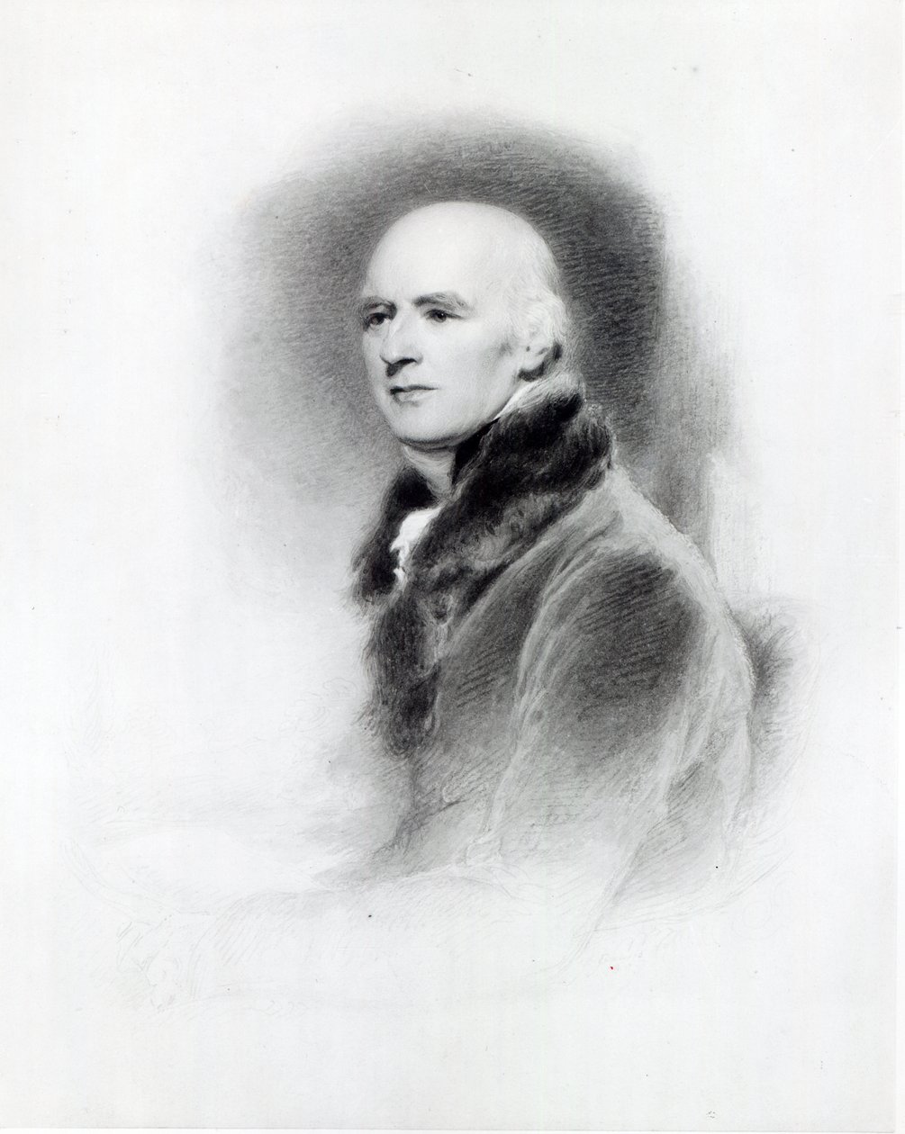 Joseph Farington, gegraveerd door Richard Evans door Thomas Lawrence