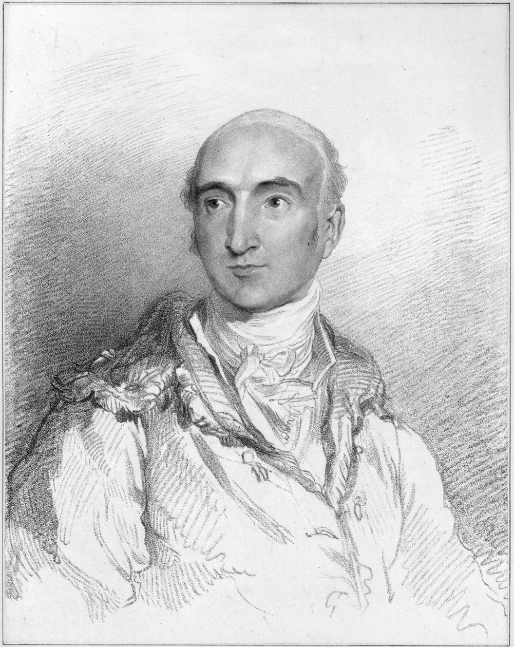 William Sotheby, gegraveerd door Frederick Christian Lewis Sr door Thomas Lawrence