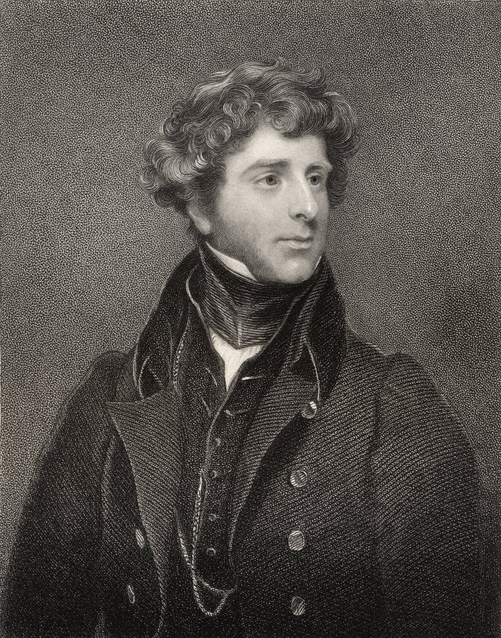 George James Agar-Ellis, 1e Baron Dover, gegraveerd door E. Scriven (1775-1841), uit 