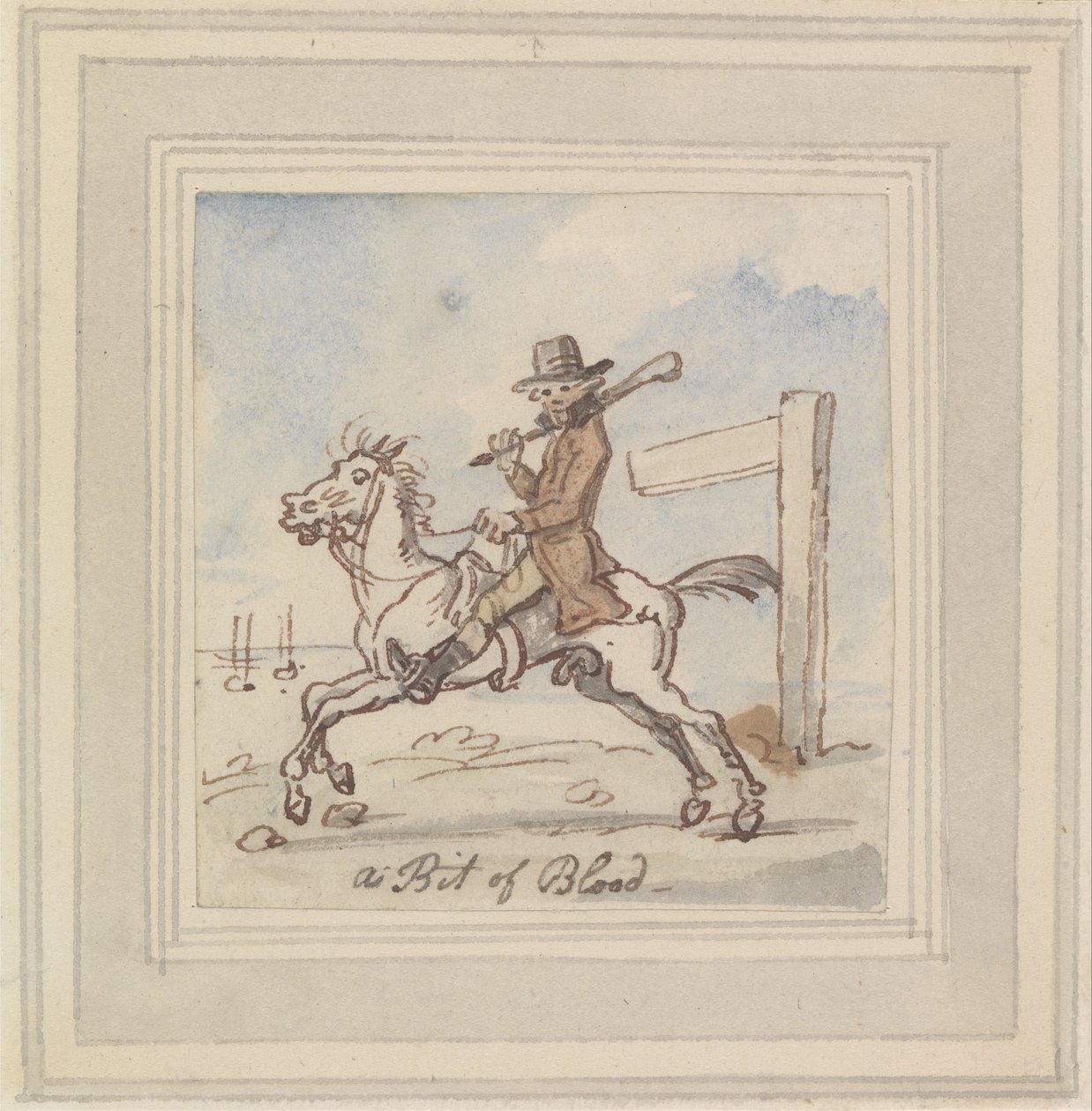 Een beetje bloed door Thomas Rowlandson