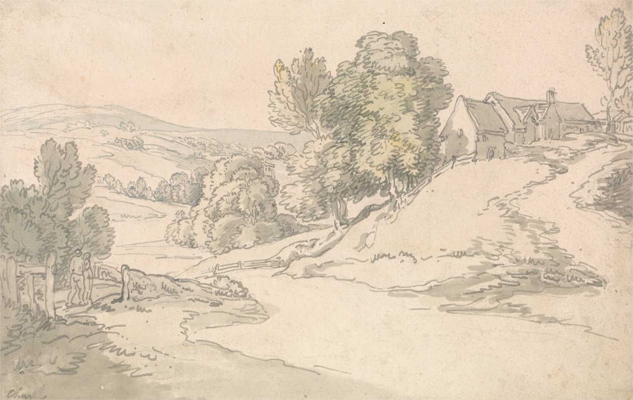 Kerk door Thomas Rowlandson