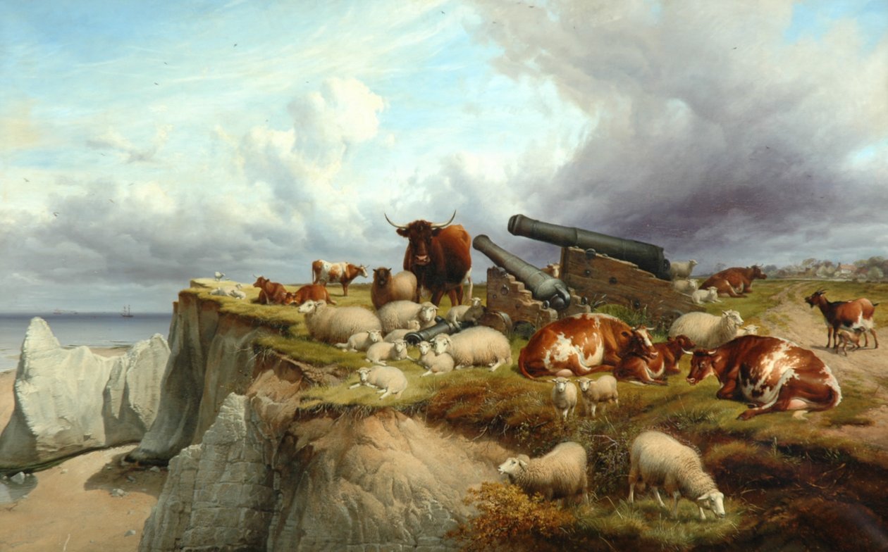 Vrede en oorlog door Thomas Sidney Cooper