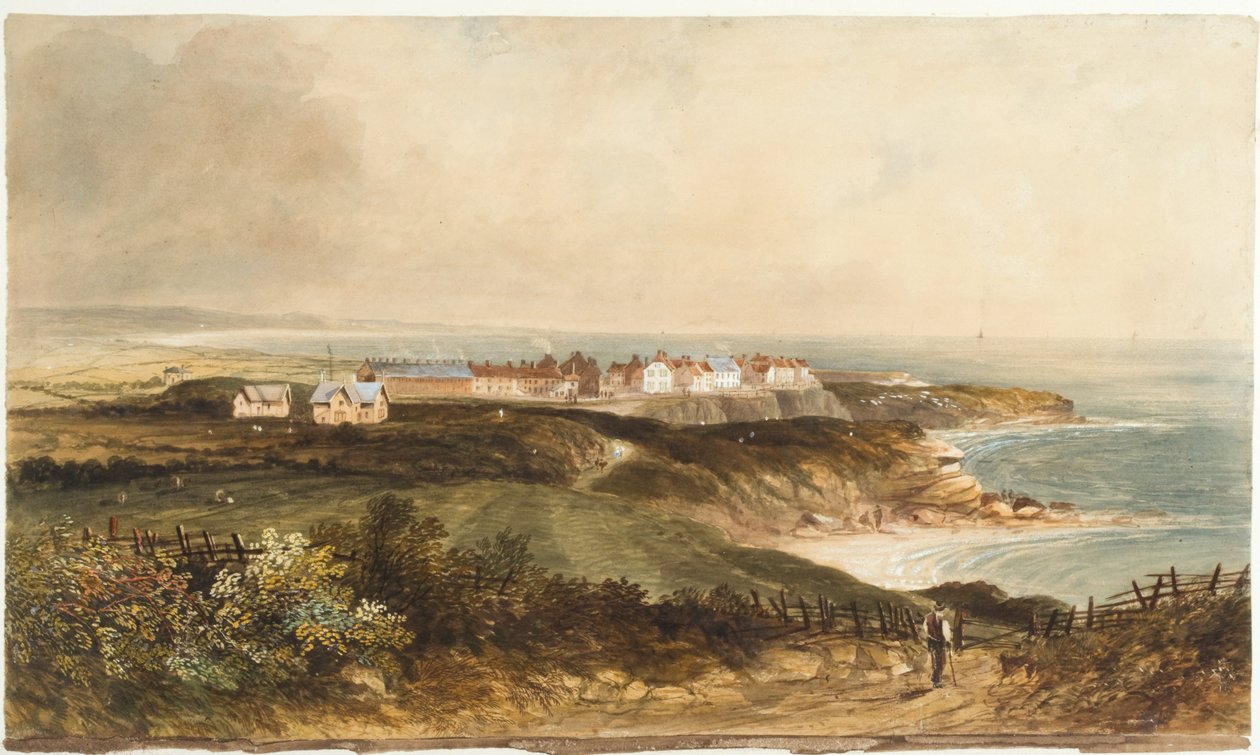Cullercoats door Thomas Thorpe