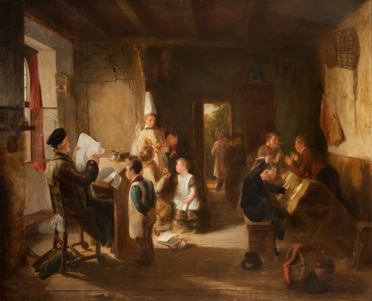 Het klaslokaal door Thomas Webster