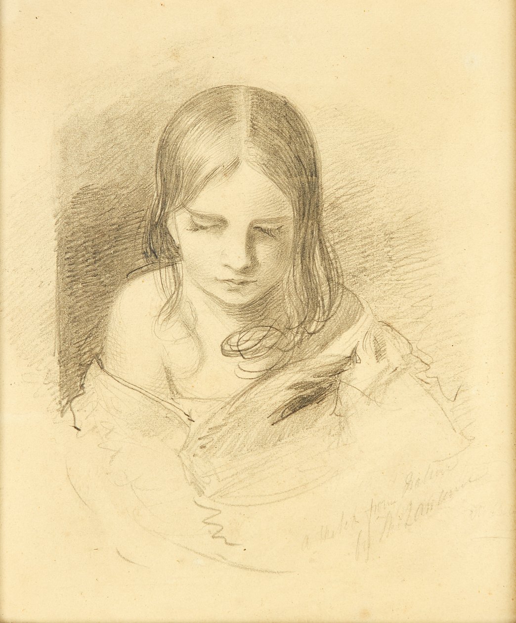 Een Schets uit de Natuur, Zogenaamd Ines Fletcher door Thomas (after) Lawrence