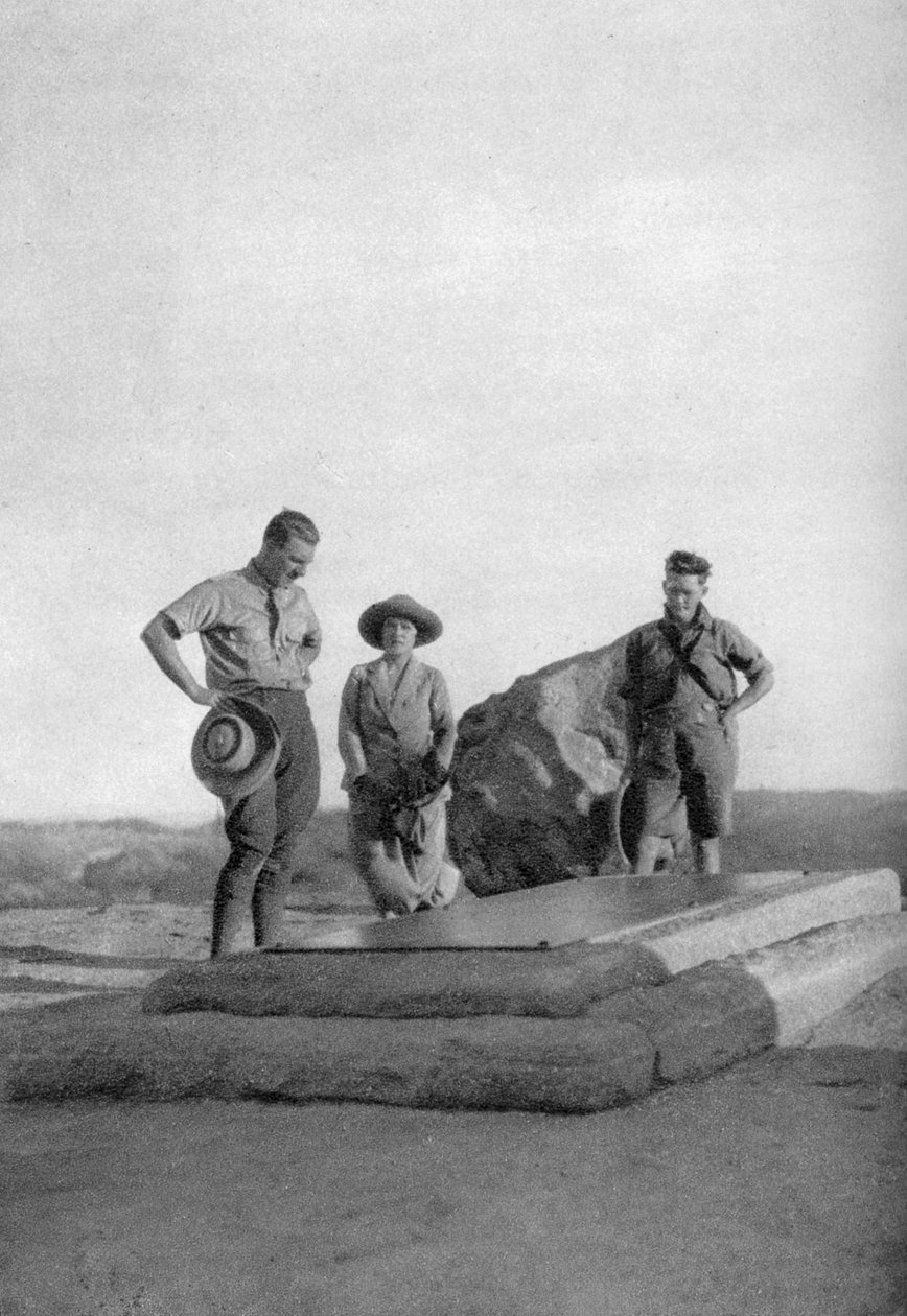 Graf van Cecil Rhodes, Britse zakenman en politicus in Afrika, Zuid-Rhodesië, 1924 1927 door Thomas A. Glover