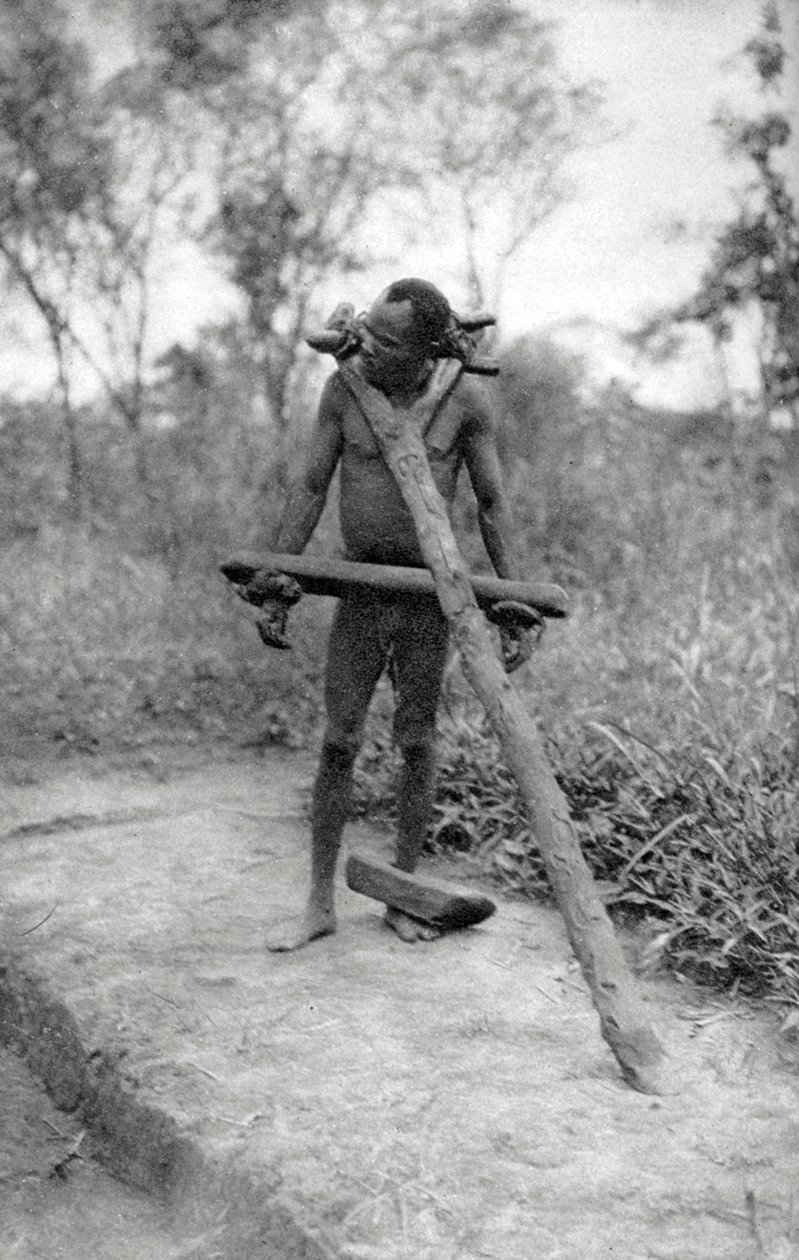 Niam Niam gek, Mongalla naar Terrakekka, Soedan, 1925 1927 door Thomas A. Glover