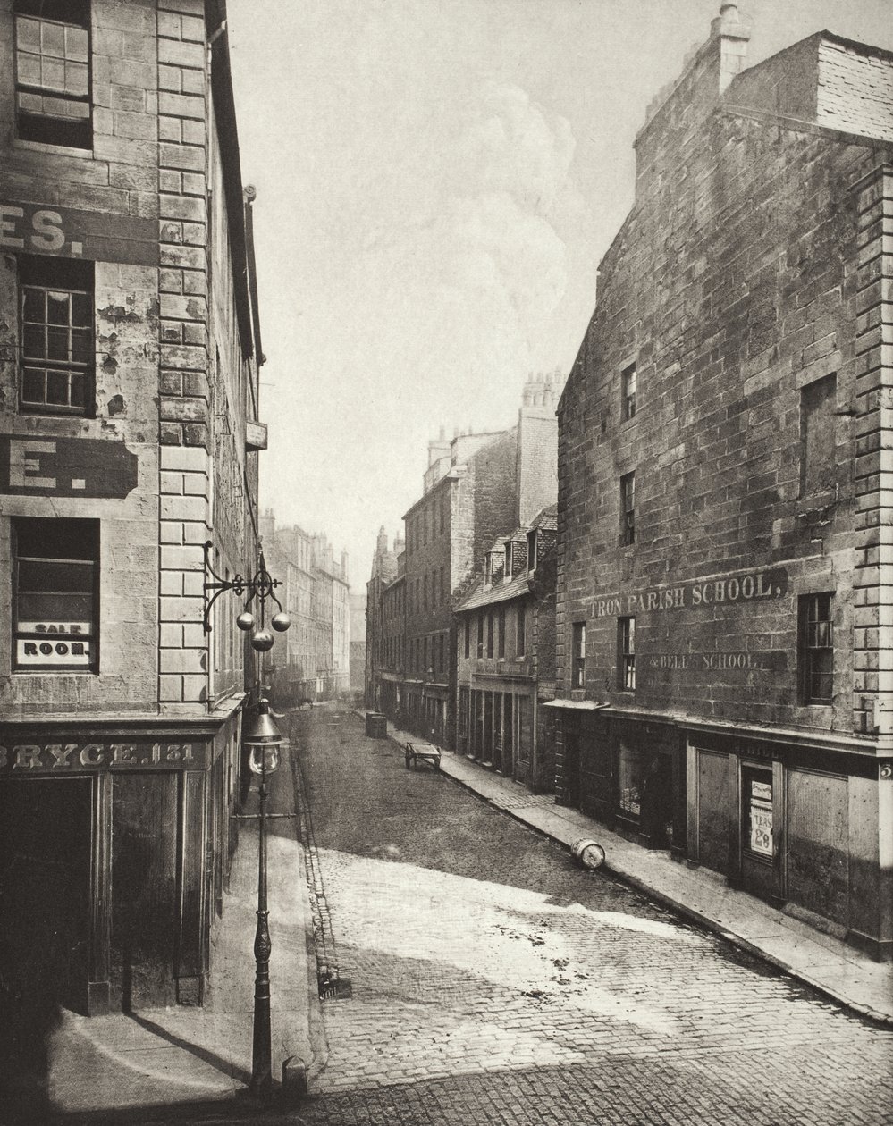 Princes Street vanaf King Street (nr. 24) door Thomas Annan