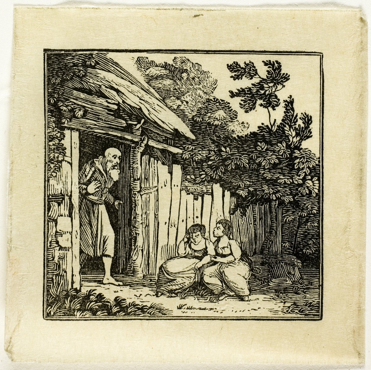 Boekillustratie door Thomas Bewick