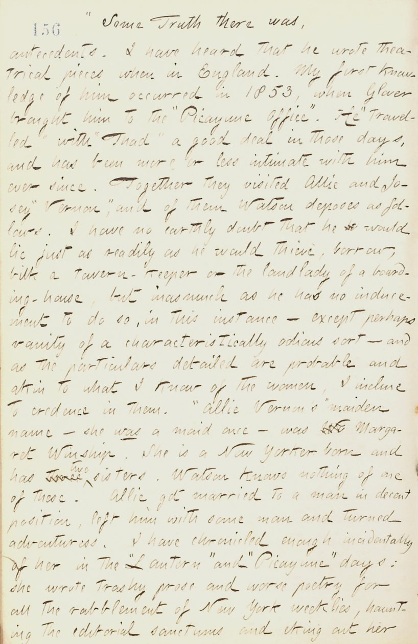 Dagboeken van Thomas Butler Gunn - Deel 18, pagina 172, 16 januari 1862 door Thomas Butler Gunn