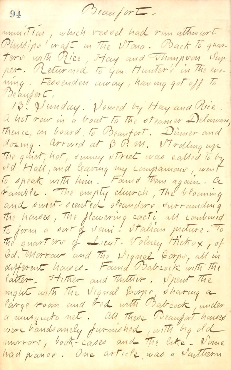 Dagboeken van Thomas Butler Gunn - Deel 20, pagina 104, 12 juli 1862 door Thomas Butler Gunn