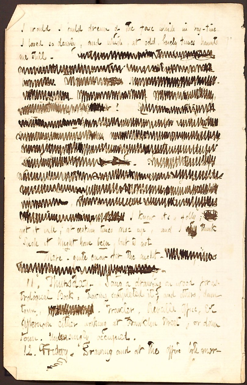 Dagboeken van Thomas Butler Gunn - Deel 3, pagina 44, 10-12 december 1851 door Thomas Butler Gunn