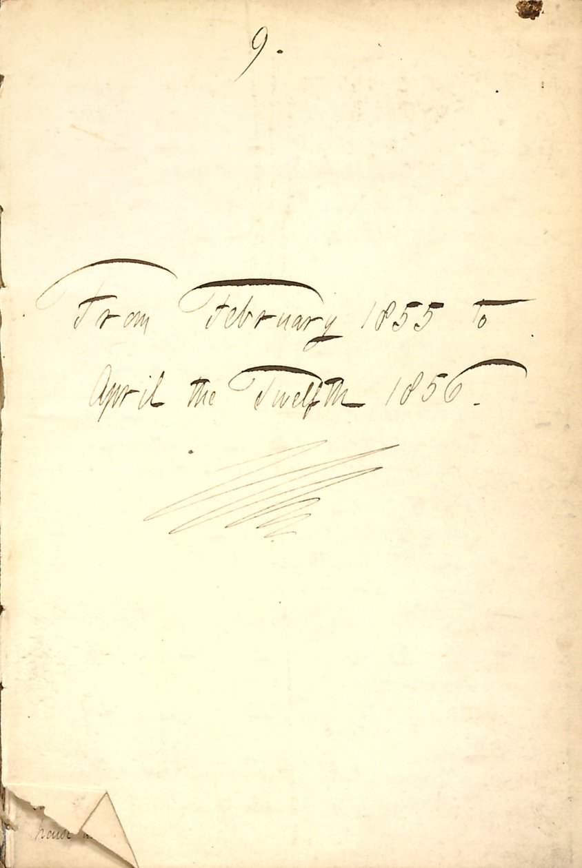 Thomas Butler Gunn Dagboeken- Volume 7, pagina 5, 1855-1856 door Thomas Butler Gunn