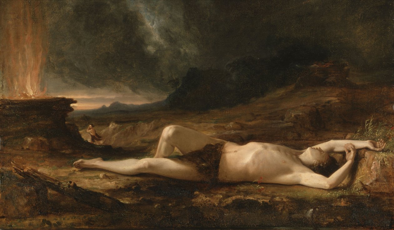 De dode Abel door Thomas Cole