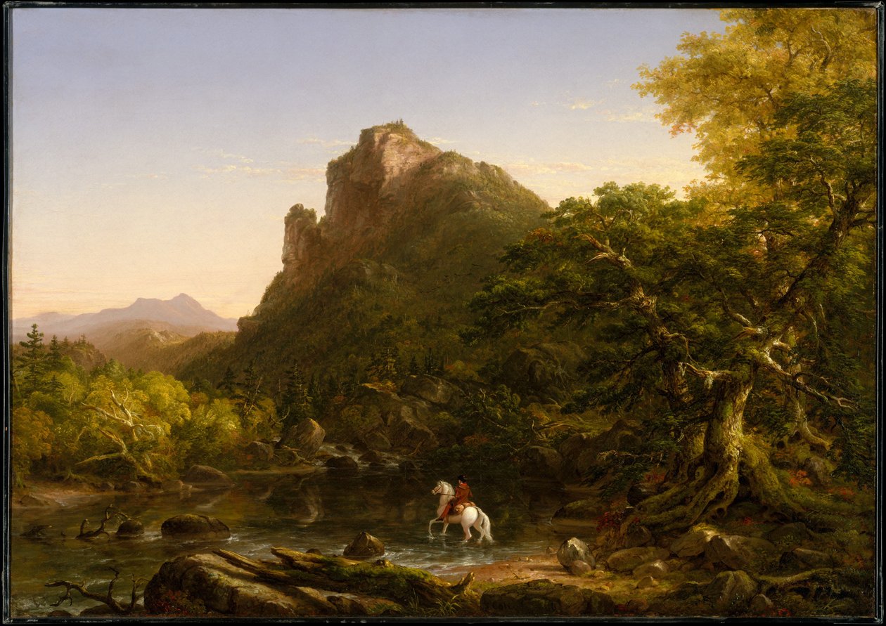 De Mountain Ford door Thomas Cole
