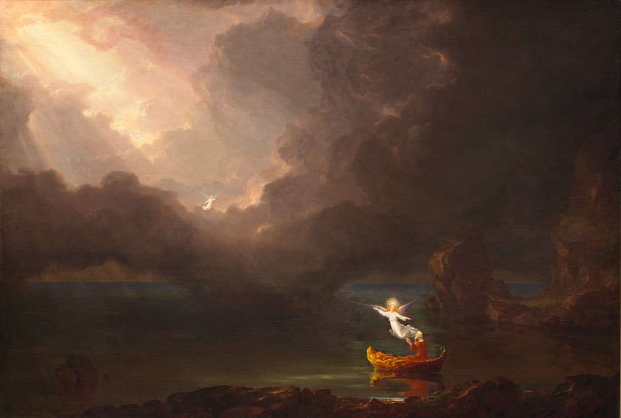De Reis van het Leven: Ouderdom door Thomas Cole