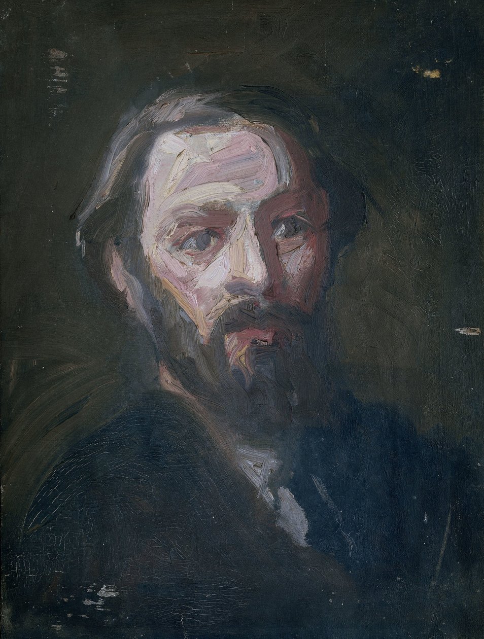 Portret van de beeldhouwer Pier Pander door Thomas Cool