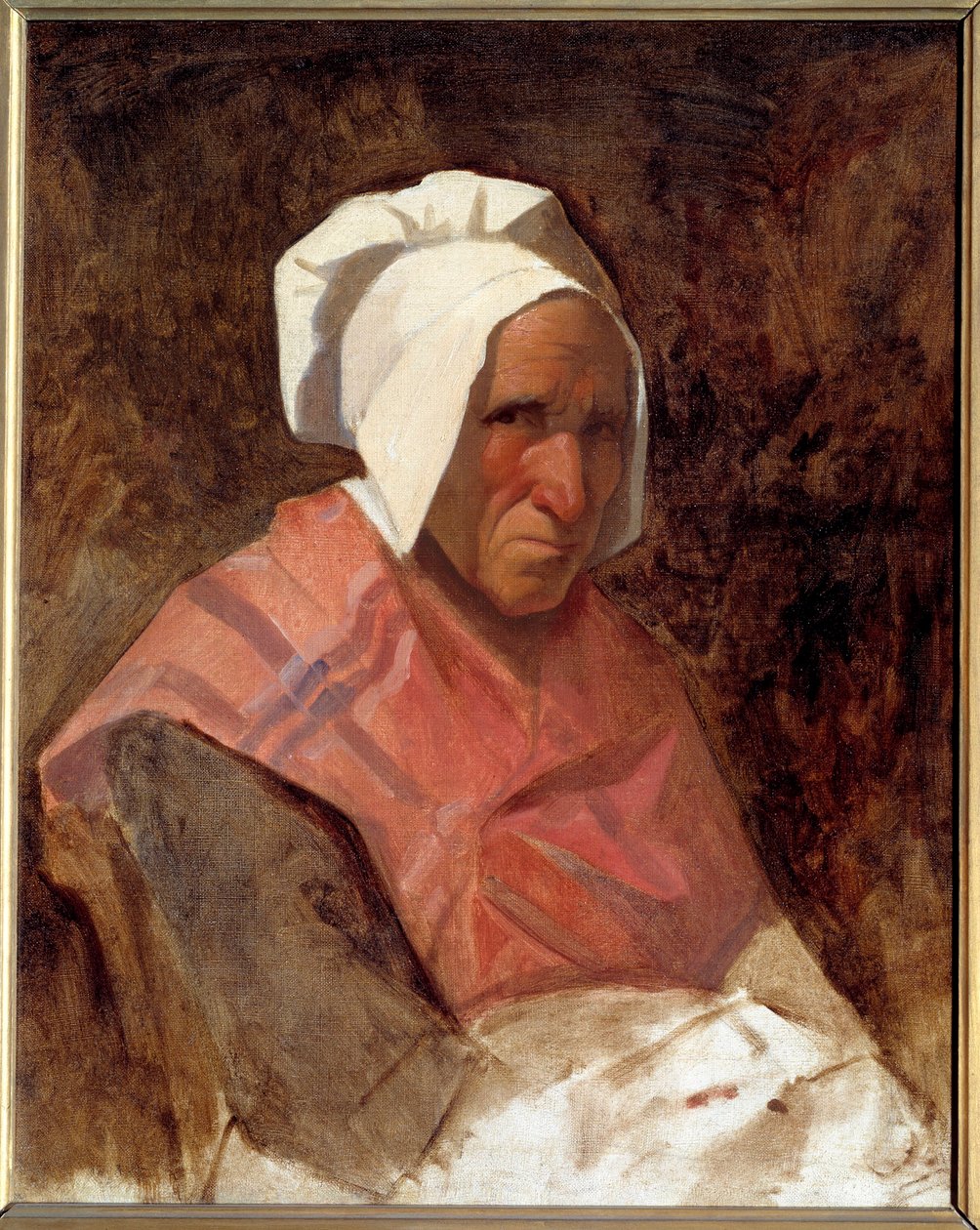 Portret van Marie Simonet door Thomas Couture