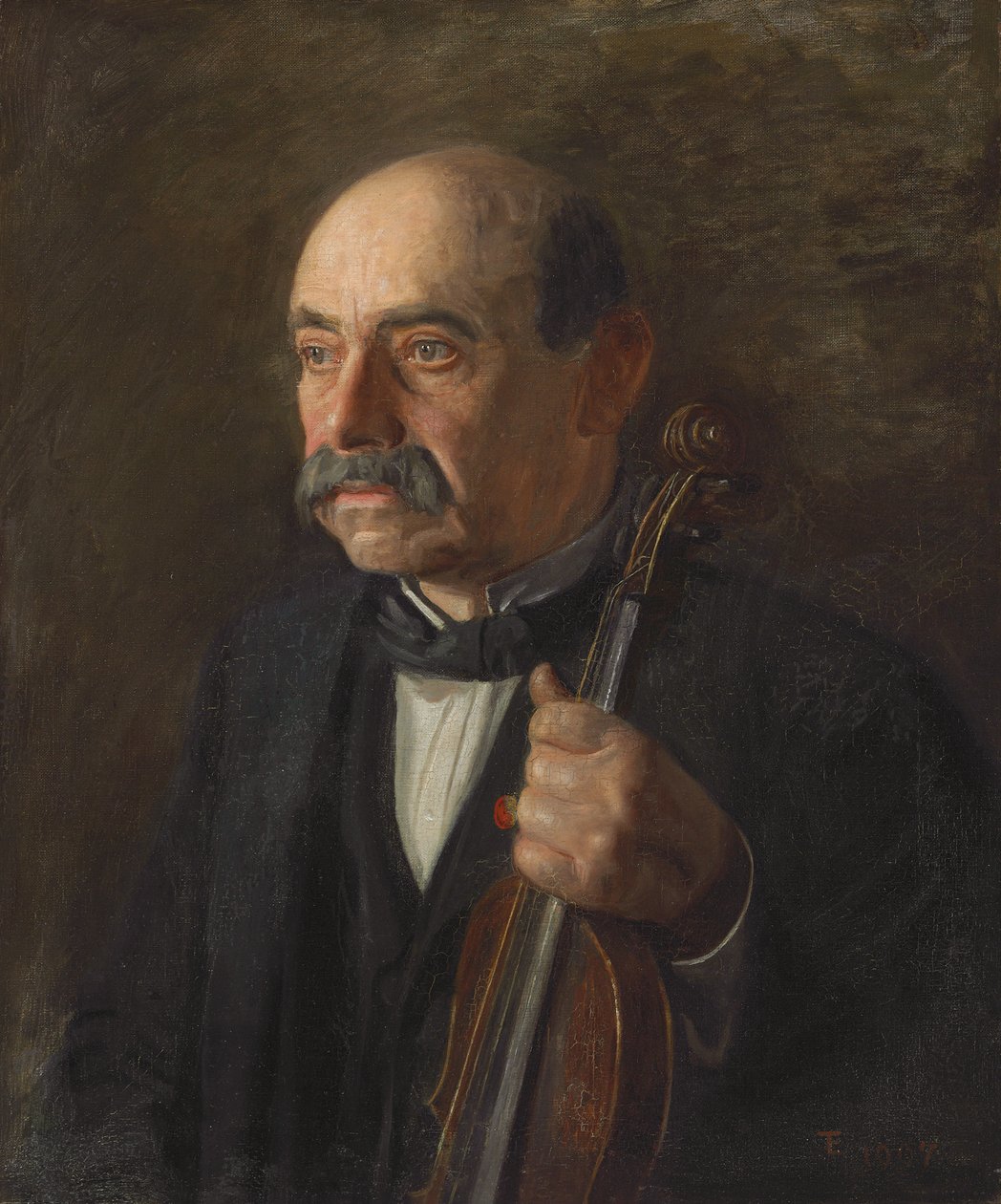 Majoor Manuel Waldteufel, 1907 door Thomas Cowperthwait Eakins