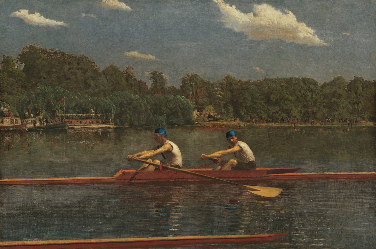 De gebroeders Biglin Racing door Thomas Cowperthwait Eakins