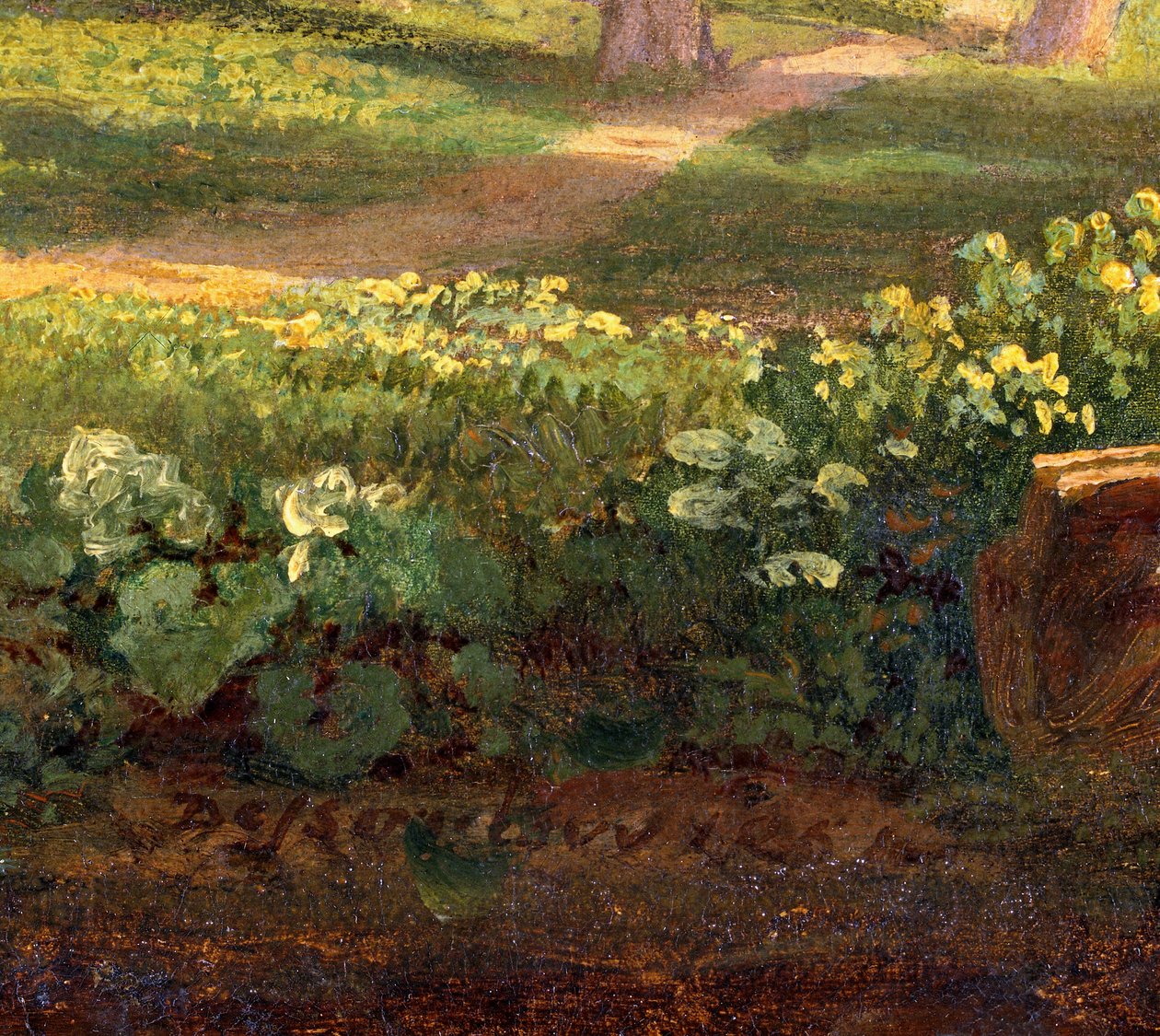 Italiaans kustlandschap door Thomas Dessoulavy