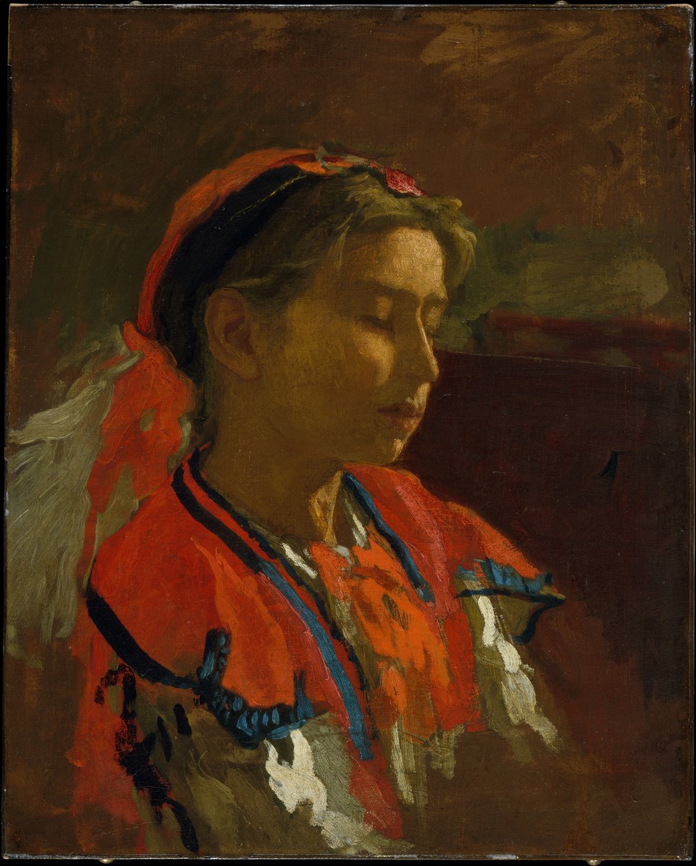 Carmelita Requena door Thomas Eakins