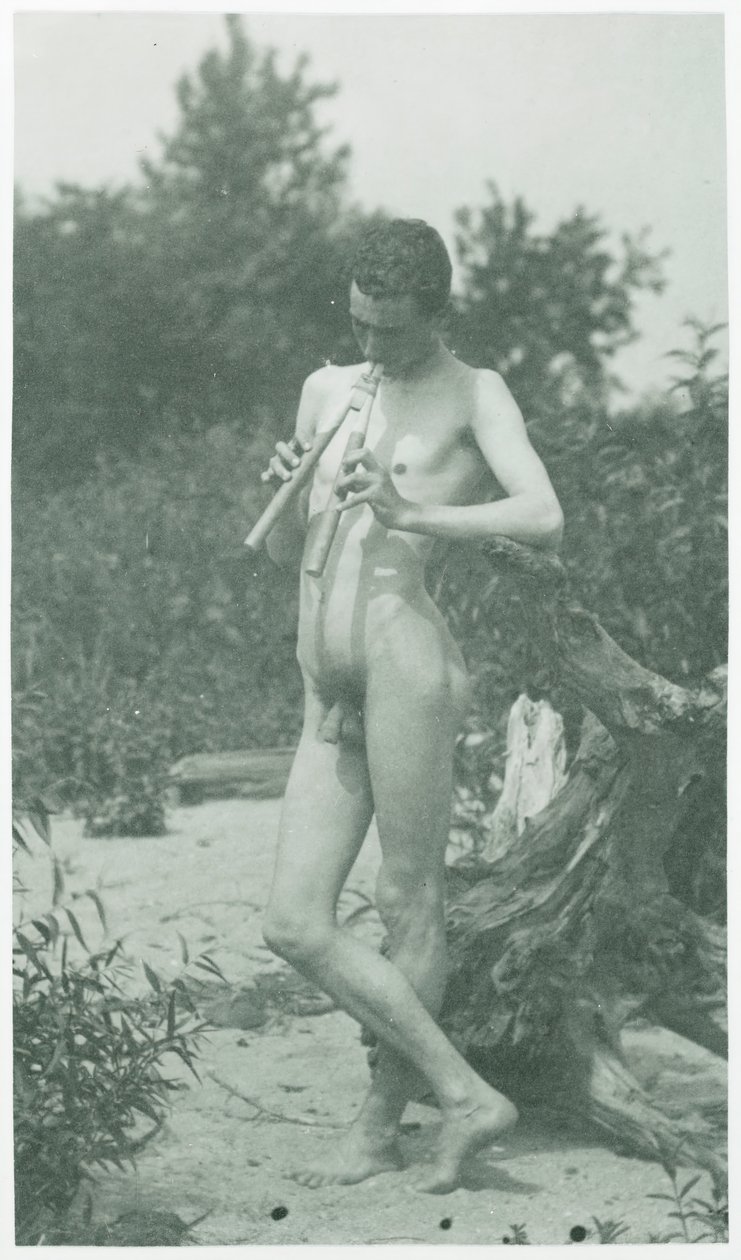J. Laurie Wallace Studie voor Arcadia, ca. 1883 door Thomas Eakins