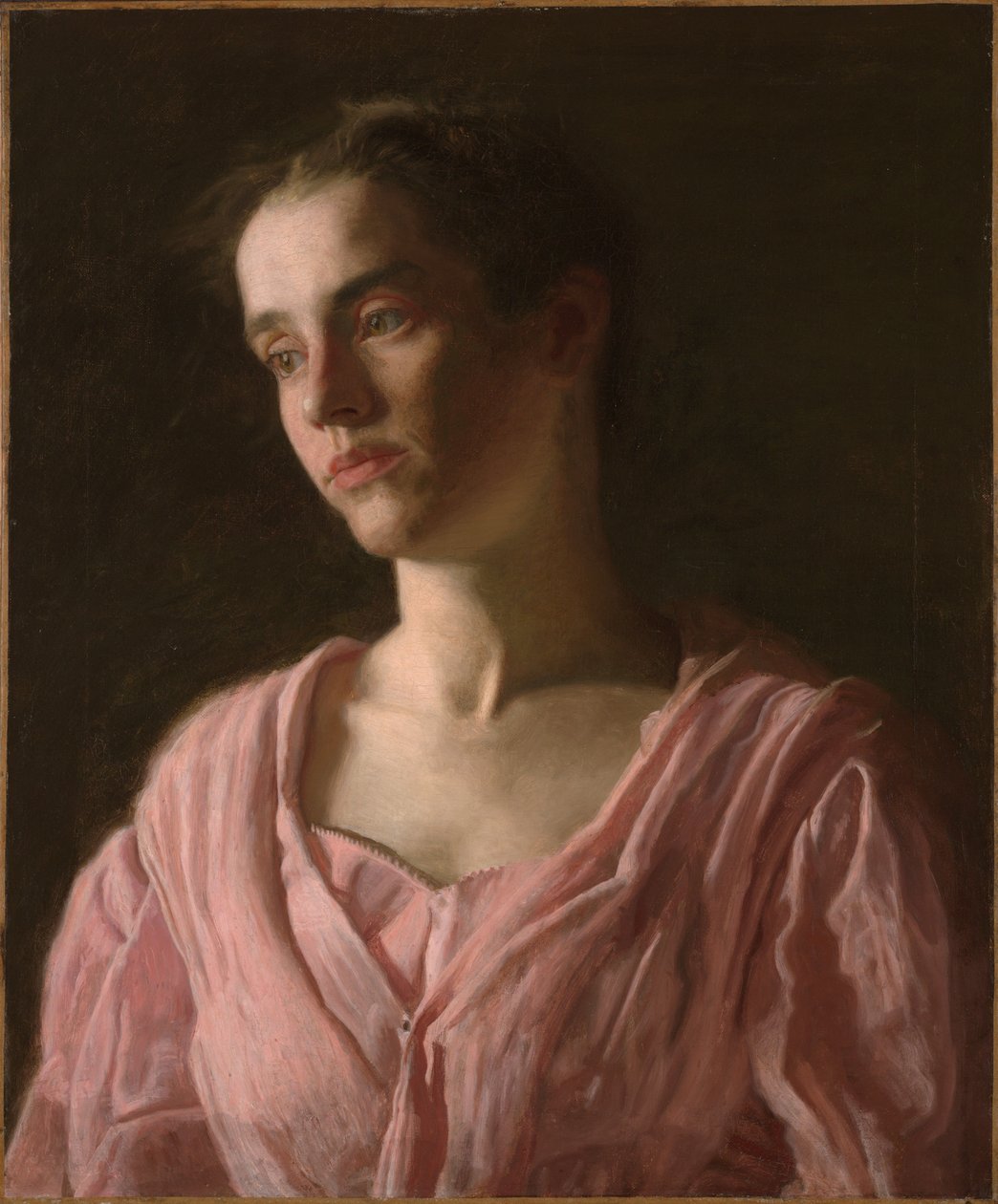 Maud Cook, later Maud Cook Reid, 1869-1956 door Thomas Eakins