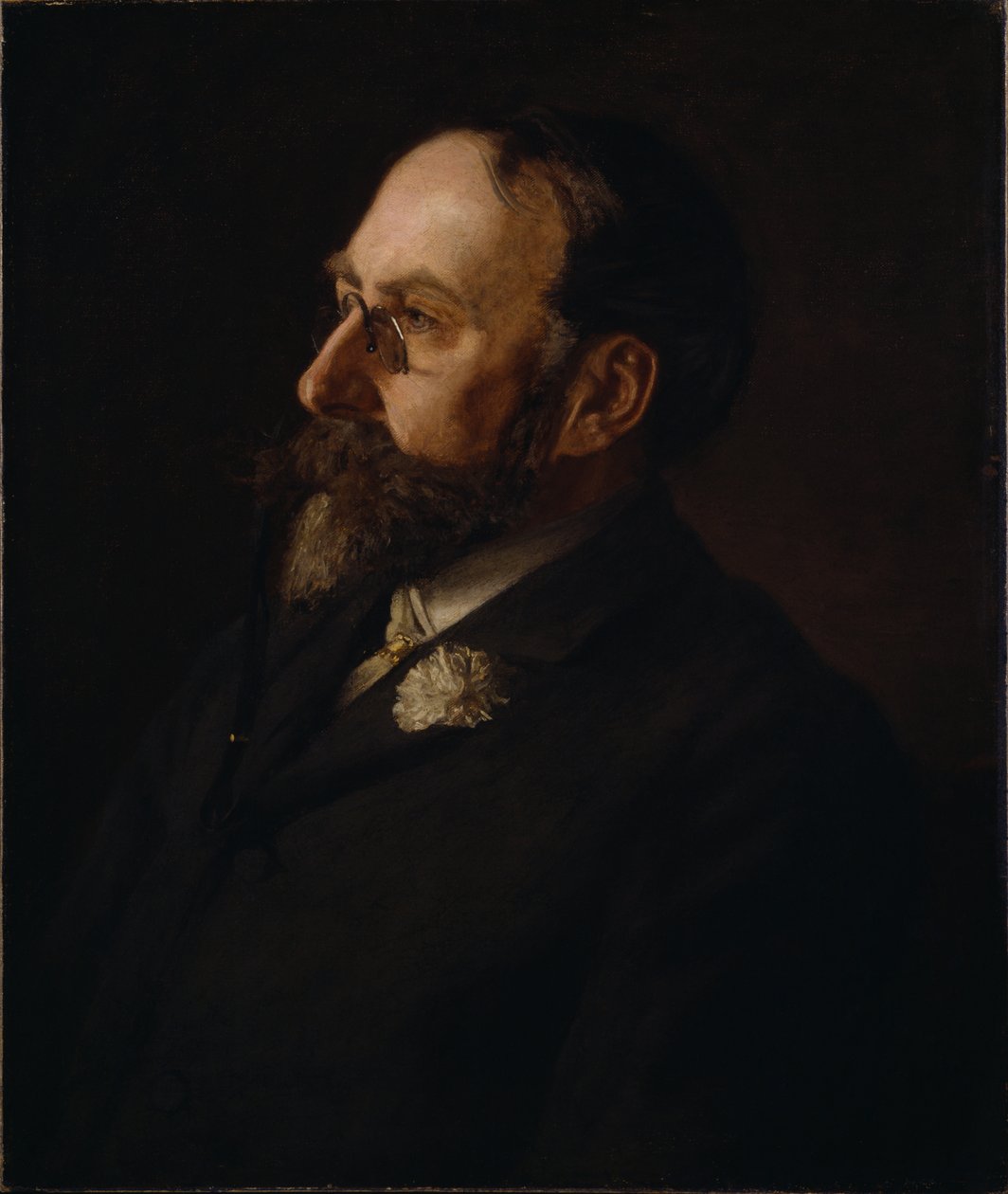 Portret van William Merritt Chase door Thomas Eakins