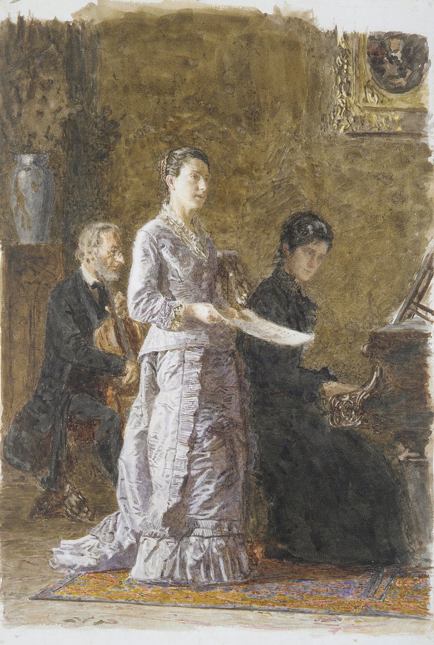 Het zielige lied door Thomas Eakins