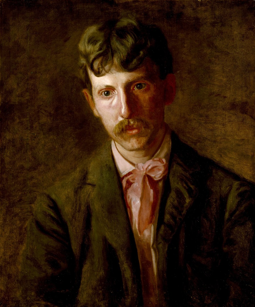 De pianist (Stanley Addicks) door Thomas Eakins