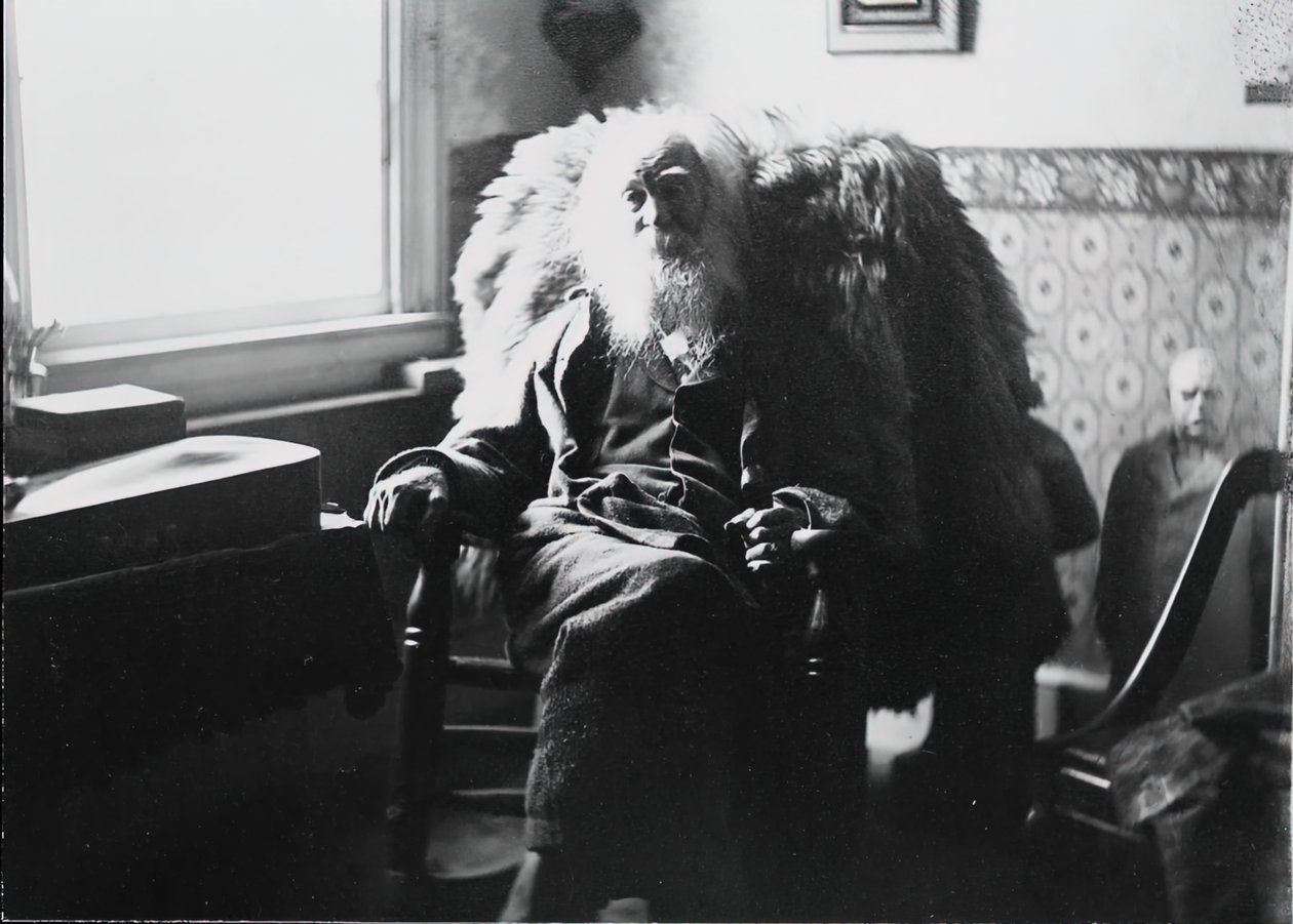 Walt Whitman in Camden, N.J., ca. 1891 door Thomas Eakins