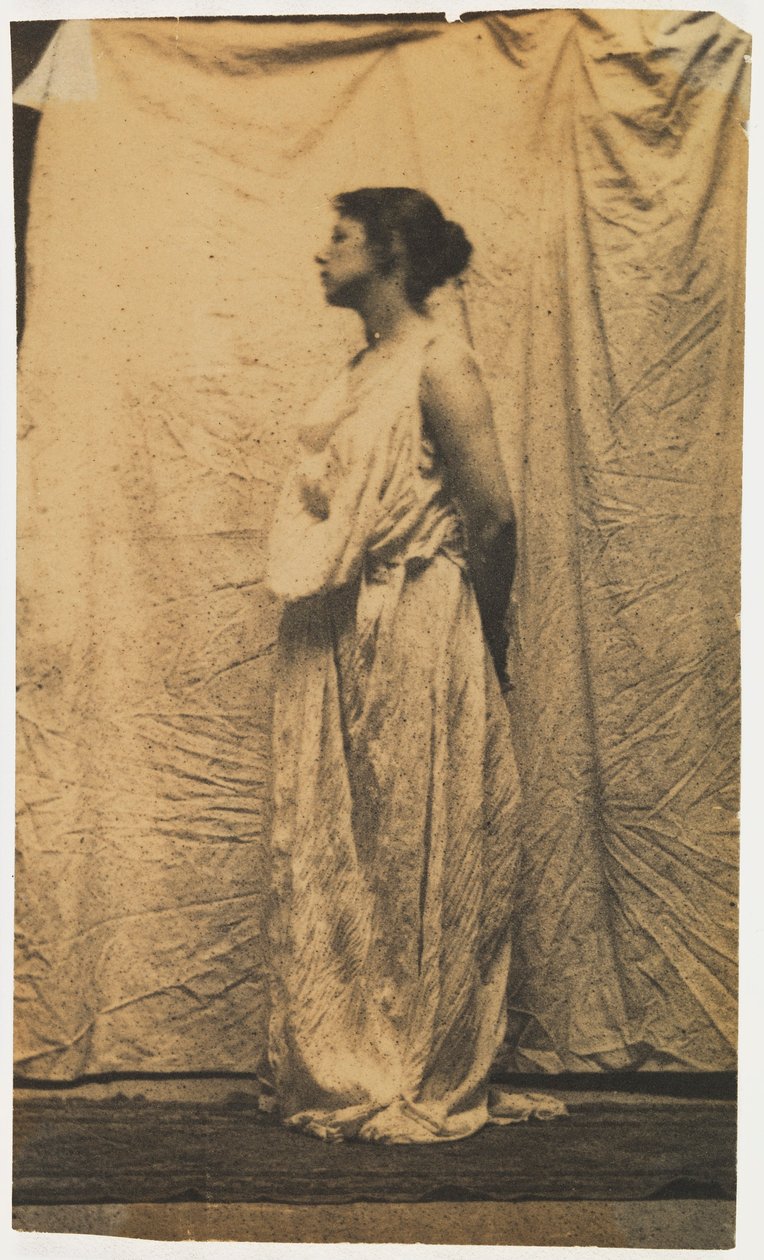 Weda Cook (Louise Blanche Cook) door Thomas Eakins