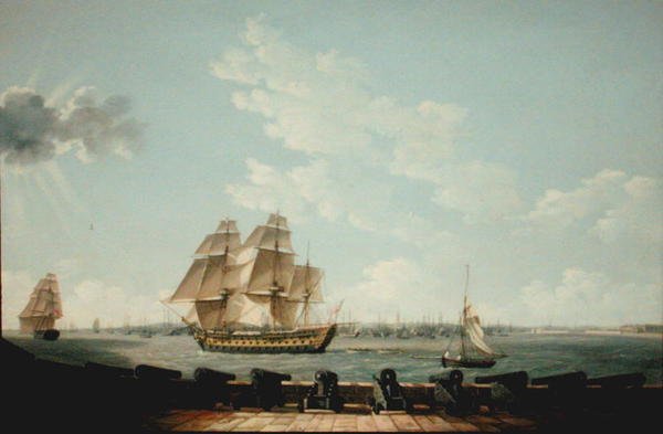 Southsea Batterij door Thomas Elliott