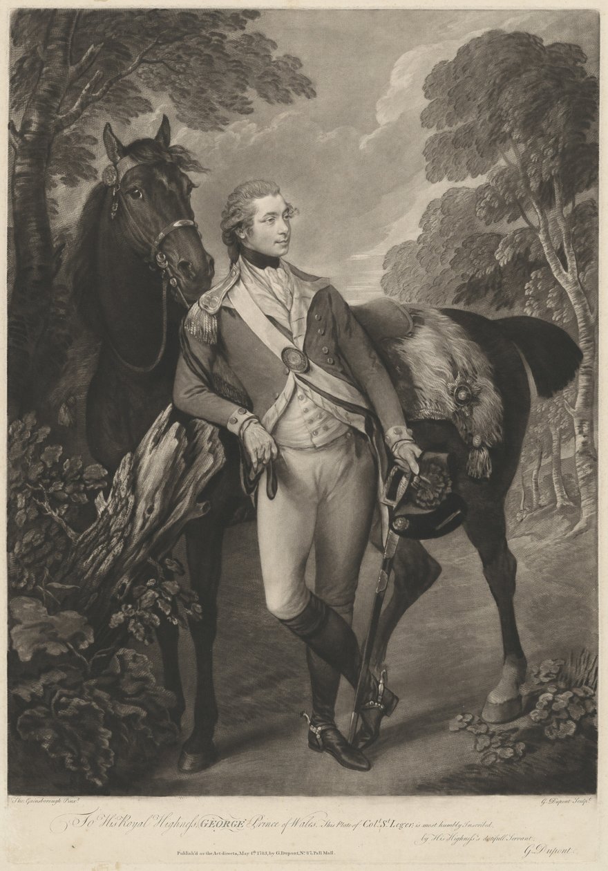 Kolonel St. Leger door Thomas Gainsborough
