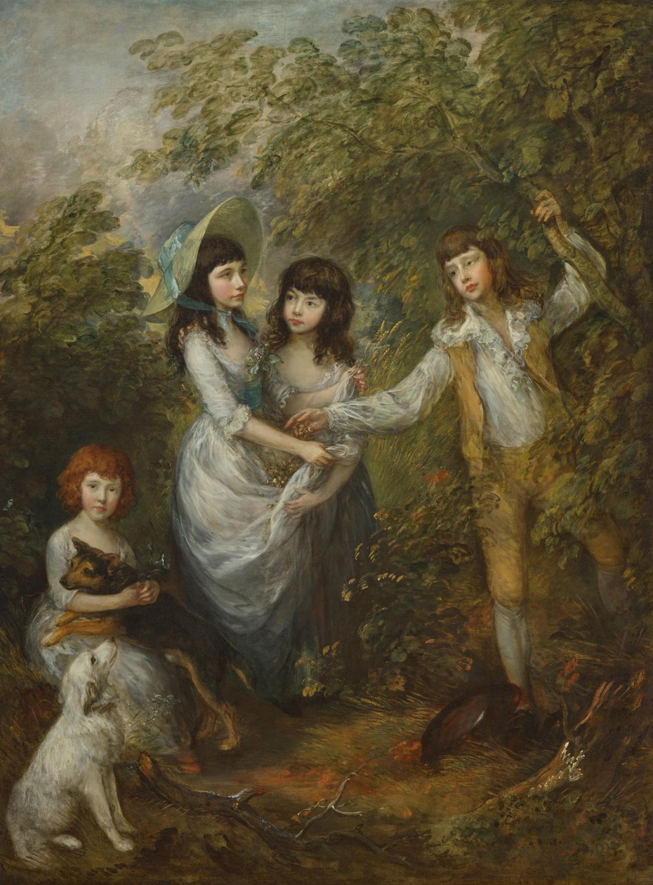 De kinderen Marsham door Thomas Gainsborough