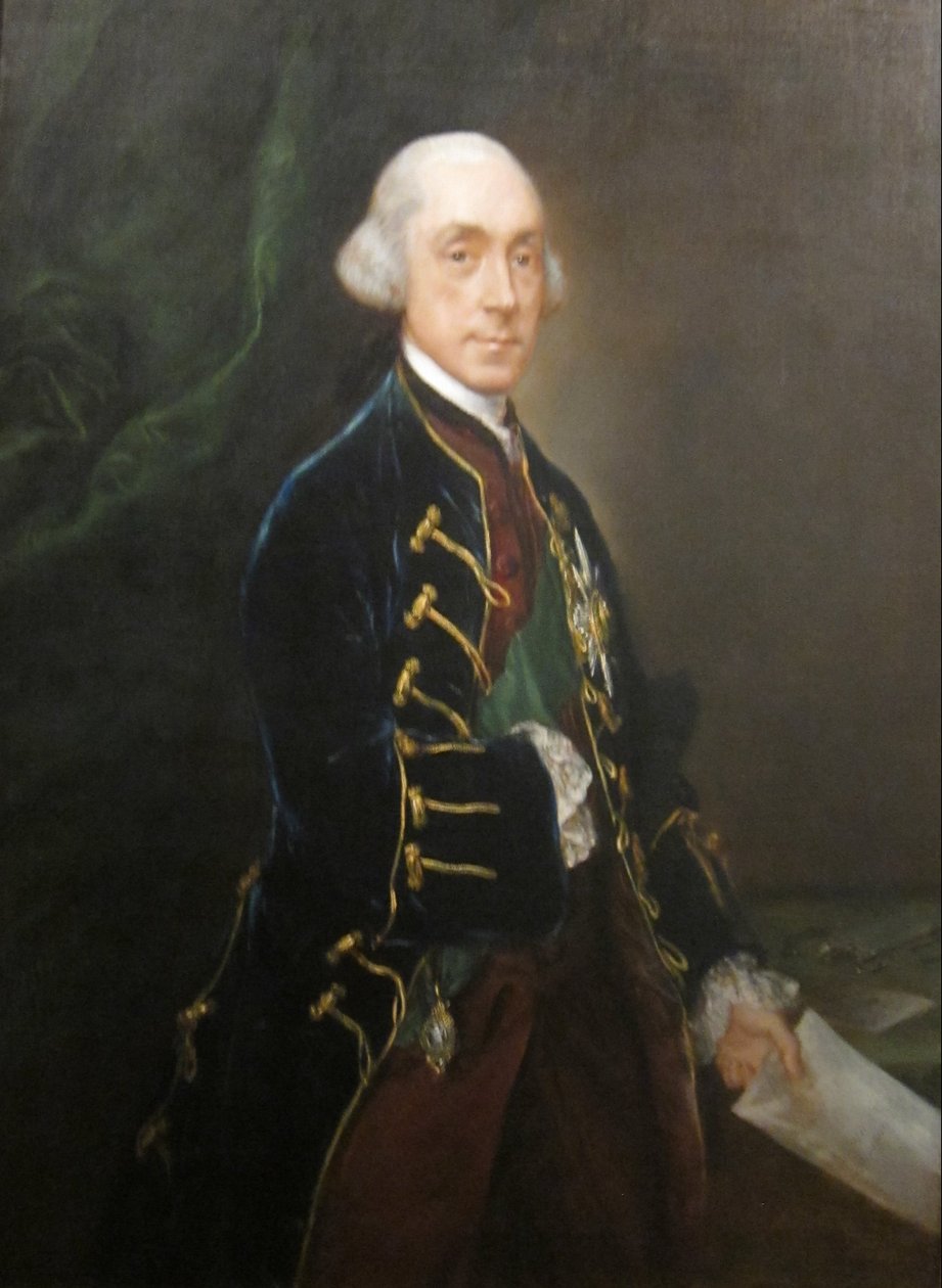 Francis Greville, 1e graaf van Warwick door Thomas Gainsborough