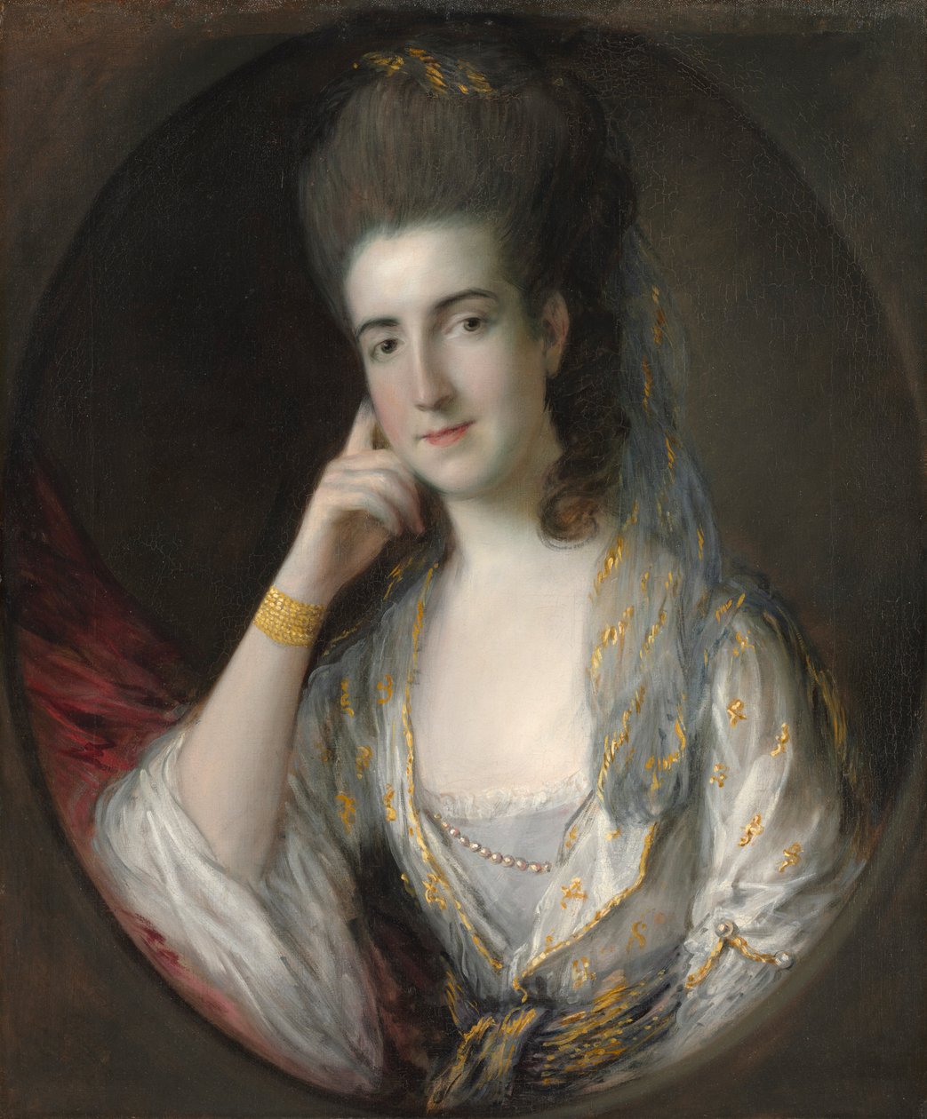Portret van Mary Wise, ca. 1776 door Thomas Gainsborough