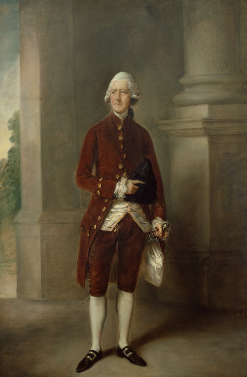 Portret van Sir Charles Gould door Thomas Gainsborough